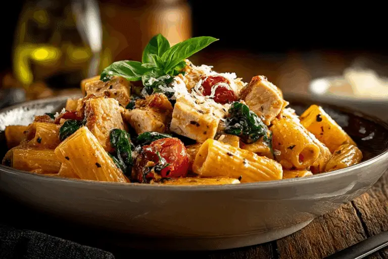 Tuscan Chicken Rigatoni