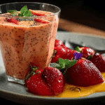 Creamy Strawberry-Mango Chia Seed Smoothie
