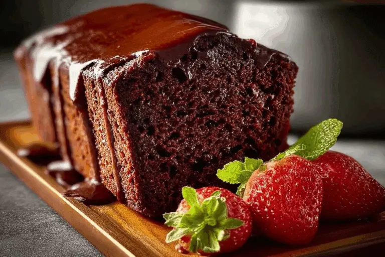 Double Chocolate Loaf Cake