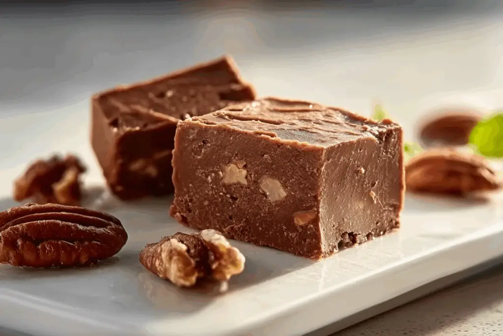 Dr Pepper Pecan Fudge