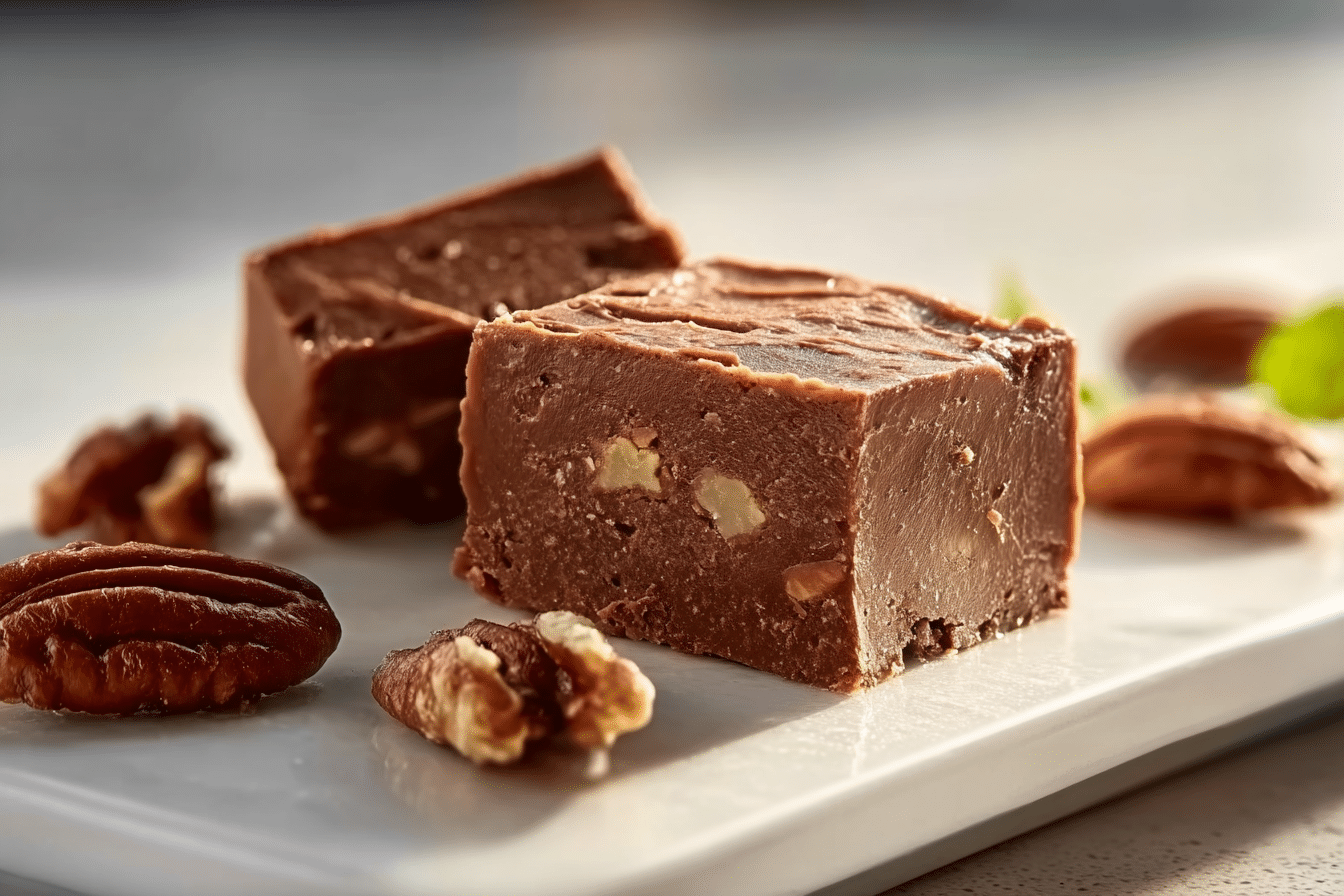 Dr Pepper Pecan Fudge