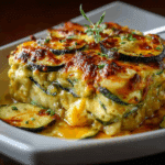 CHEESY ZUCCHINI CASSEROLE