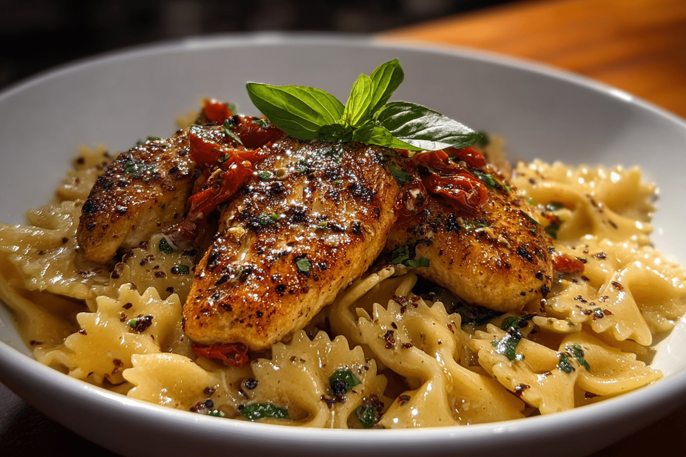 Marry Me Chicken Bowtie Pasta