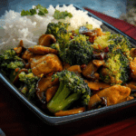 Garlic Chicken Stir-Fry with Broccoli & Mushrooms