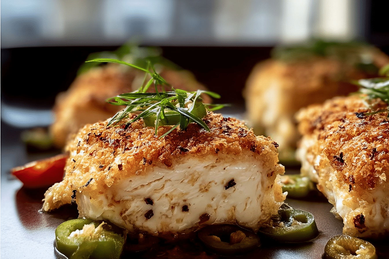 Jalapeño Popper Chicken Bake