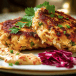 Golden-Brown Low-Carb Chicken & Cabbage Patties (Keto-Friendly Delight)