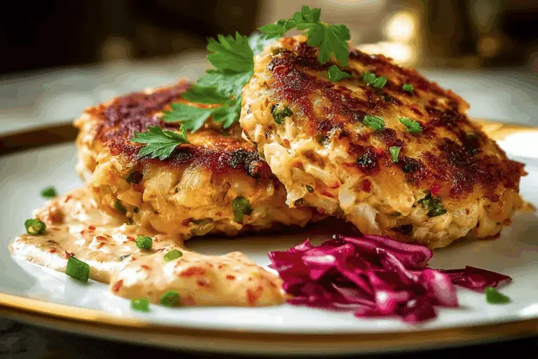 Golden-Brown Low-Carb Chicken & Cabbage Patties (Keto-Friendly Delight)