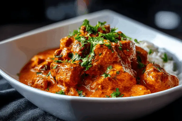 Authentic Homemade Chicken Tikka Masala Delight