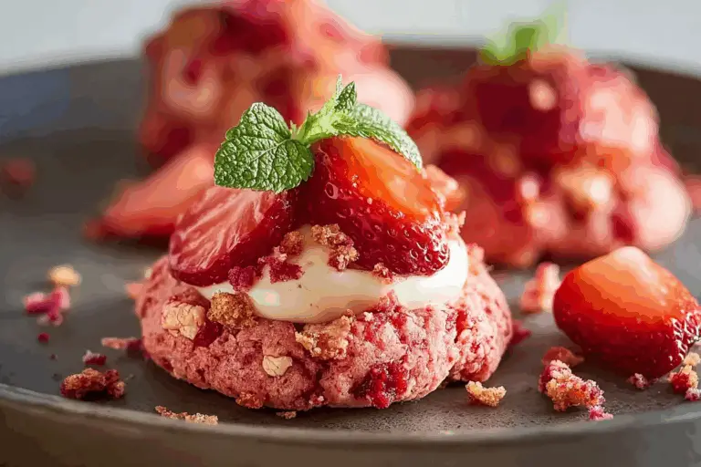 Strawberry Crunch Cookies