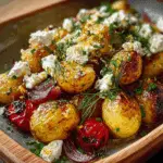 Greek Roast Potatoes With Lemon And Feta