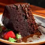 FUDGY CHOCOLATE CAKE