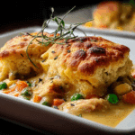 Cheddar Bay Biscuit Chicken Cobbler