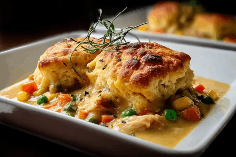 Cheddar Bay Biscuit Chicken Cobbler