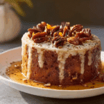 Maple Pecan Pumpkin Yogurt Cake