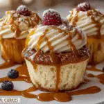 Salted Caramel Cream Cheese Cupcakes