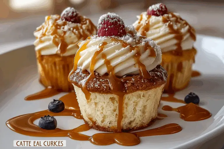 Salted Caramel Cream Cheese Cupcakes