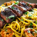 Surf & Turf Garlic Noodles