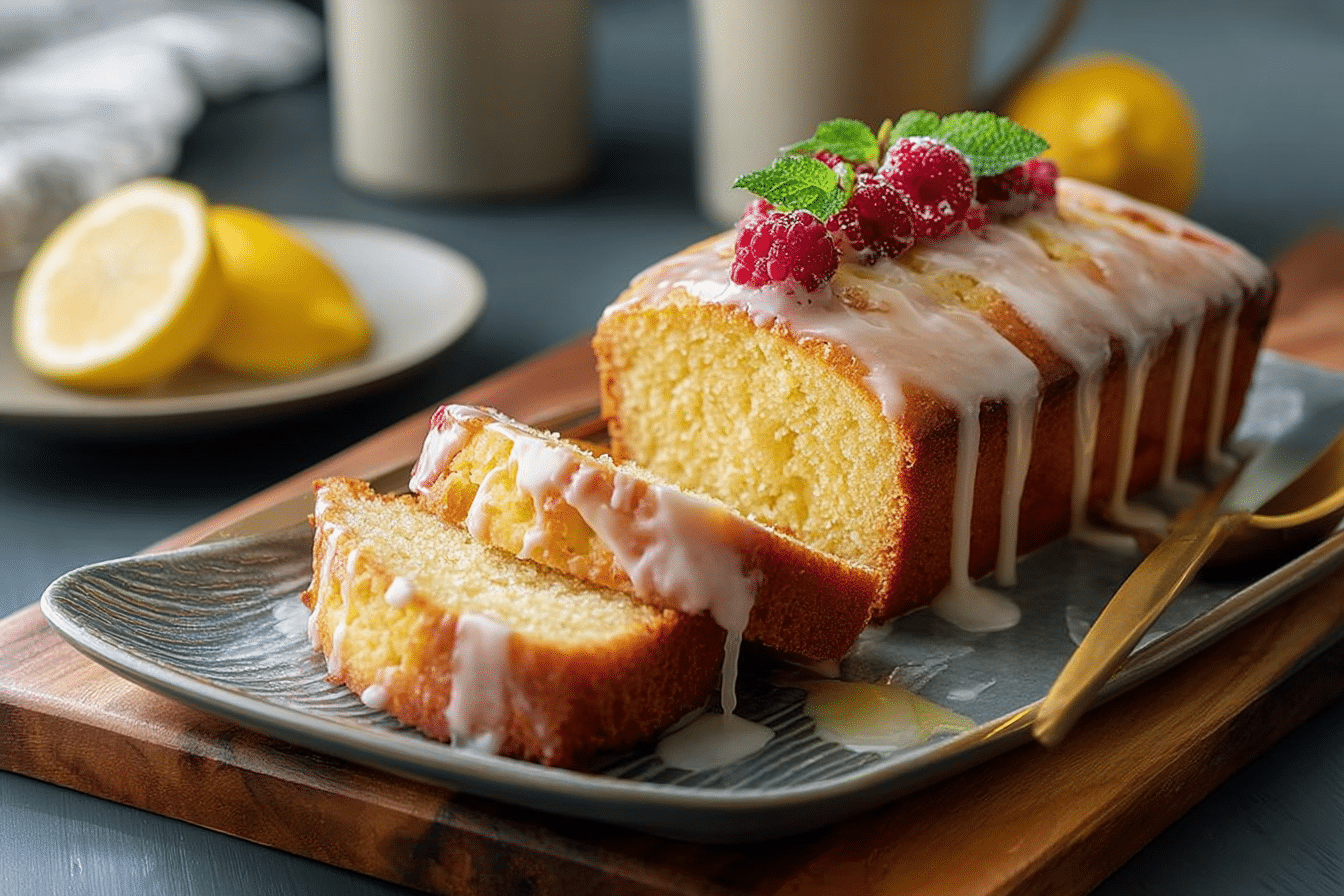 Lemon Drizzle Loaf Cake
