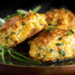 Double Cheese and Chive Scones
