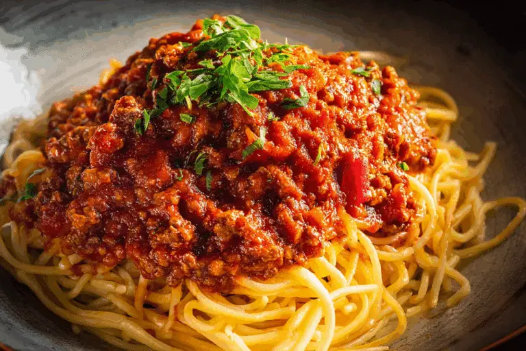 The Best Meat Sauce for Spaghetti
