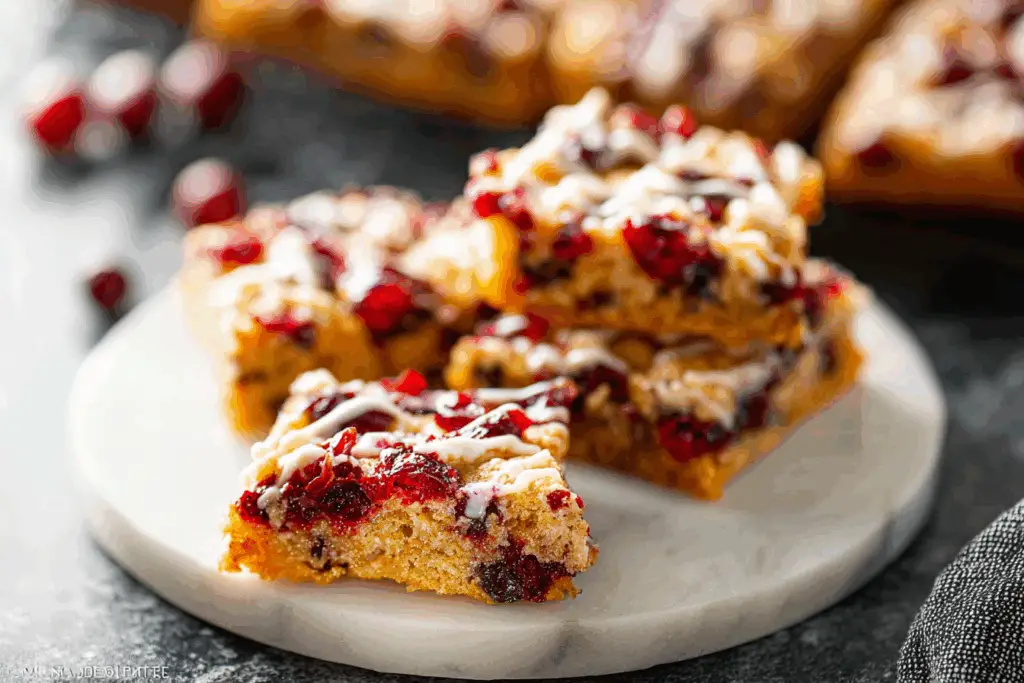 Cranberry Bliss Bars {Starbucks Copycat Recipe}