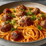 Creamy Spaghetti and Meatballs Recipe