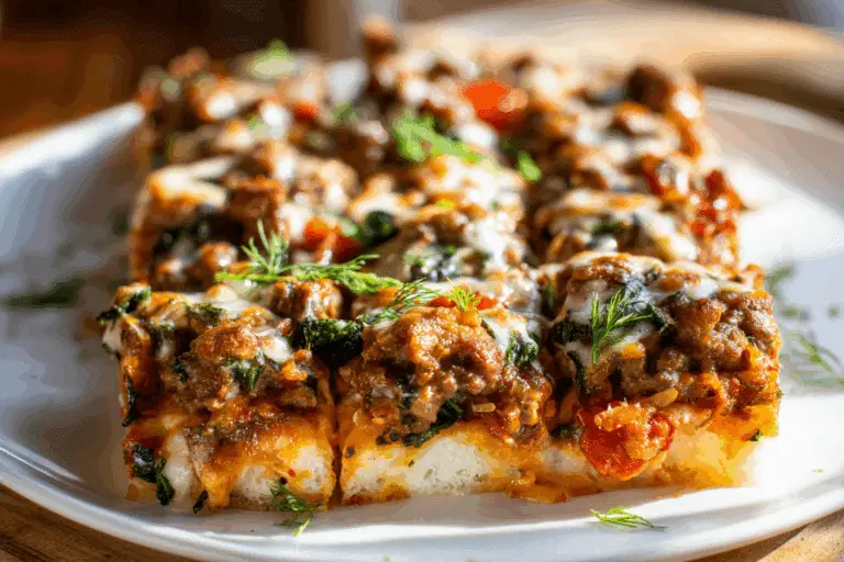 School Lunch Pizza
