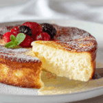 Crustless Ricotta Cheesecake