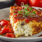 Pizza Style Cottage Cheese Bake
