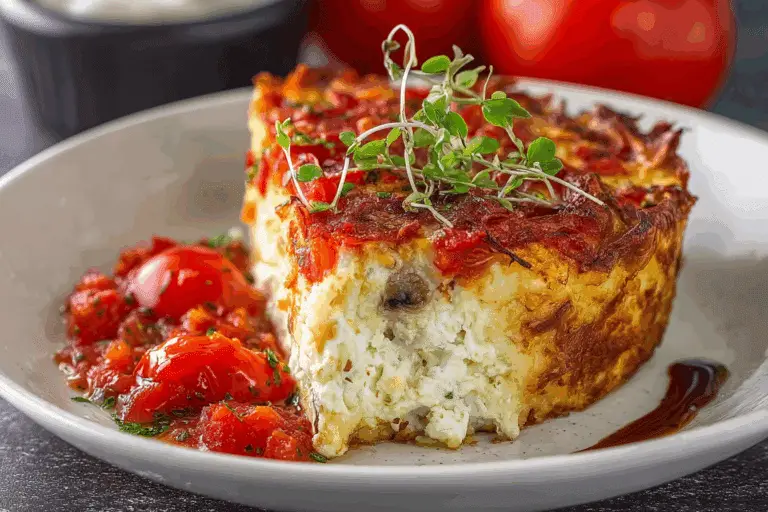 Pizza Style Cottage Cheese Bake