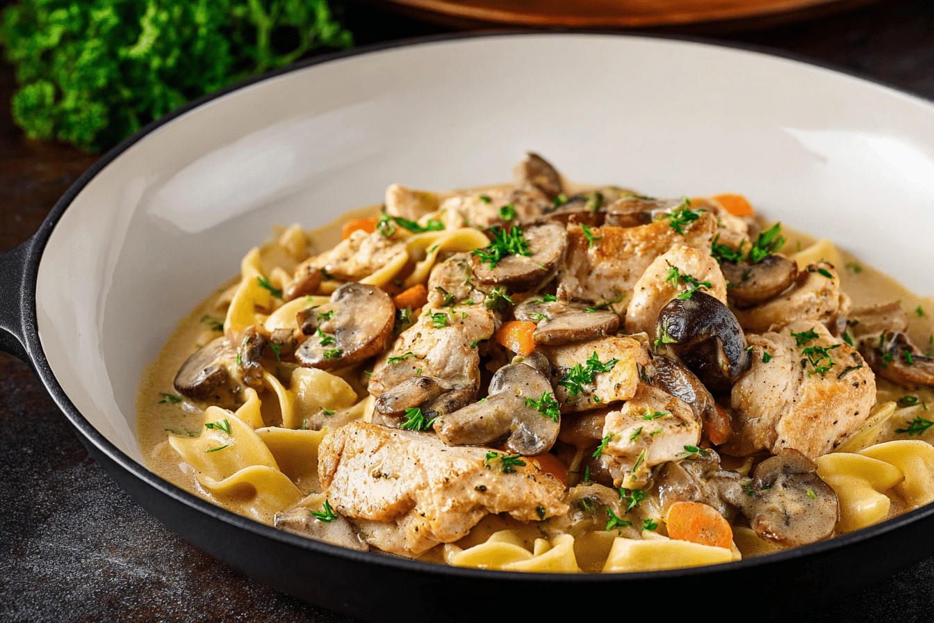 Chicken Stroganoff
