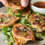 Crispy Smash Egg Roll Dumplings