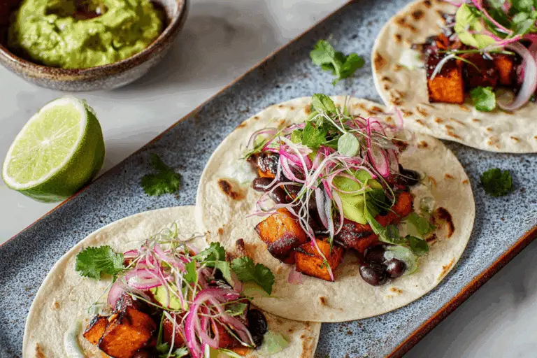 Avocado Sweet Potato Tacos