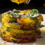Broccoli Cheddar Potato Stacks
