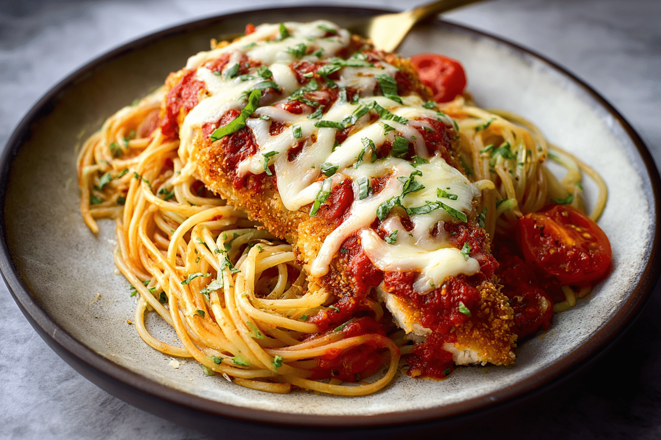 Easy & Cheesy Chicken Parm Recipe