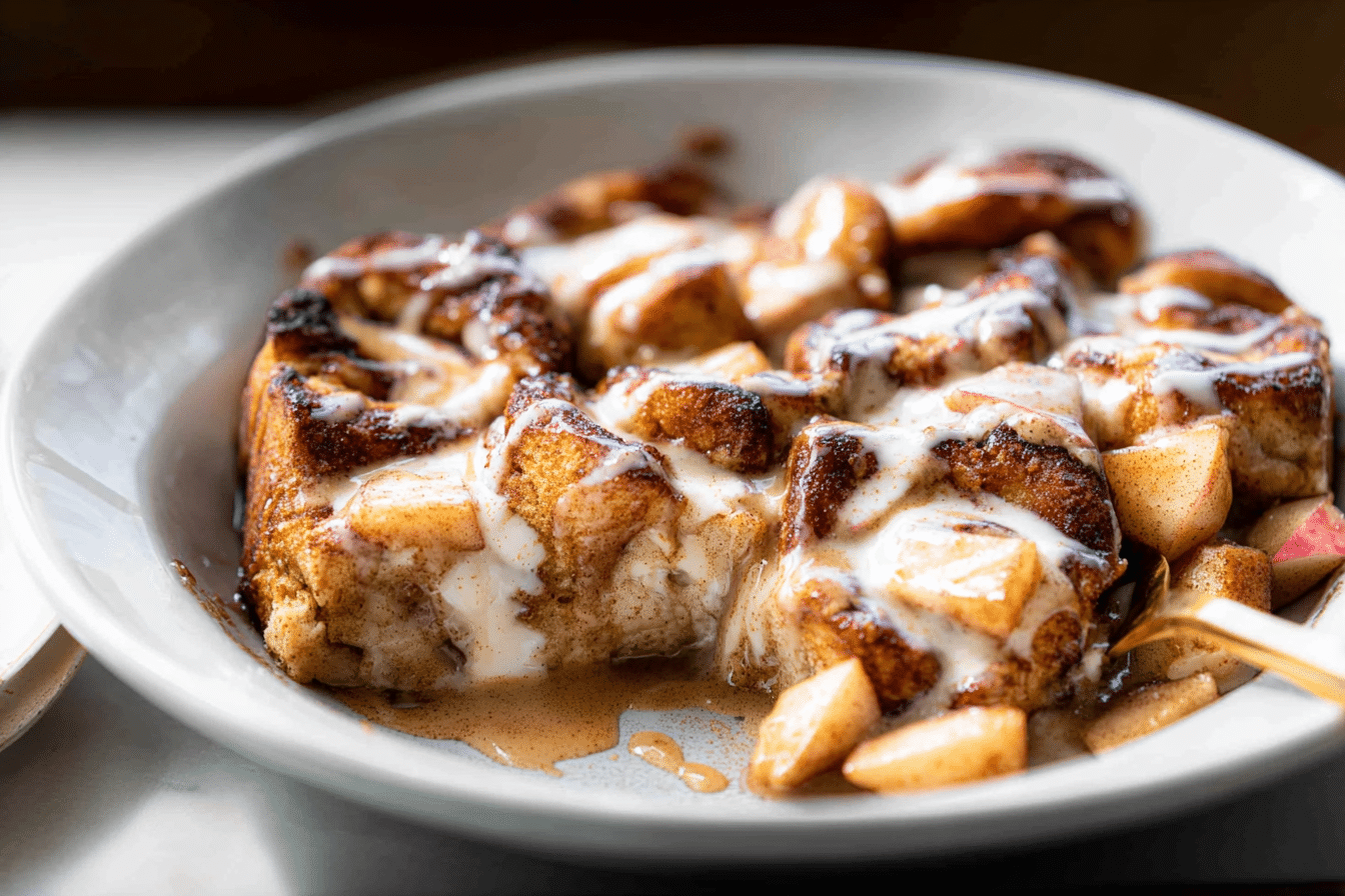 Apple Pie Filling Cinnamon Rolls