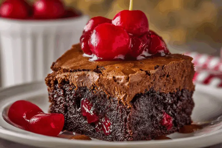 Cherry Cola Brownies