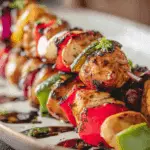 Grilled Chicken Kabobs with Zesty Garlic Marinade