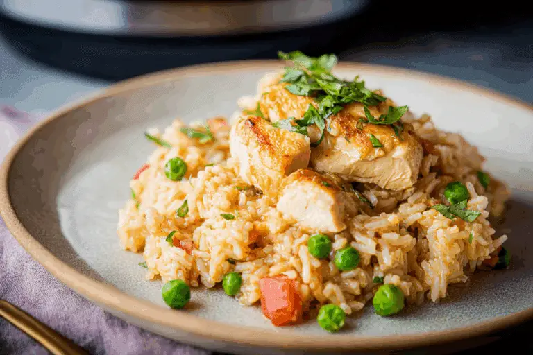 Instant Pot Chicken Breast and Rice