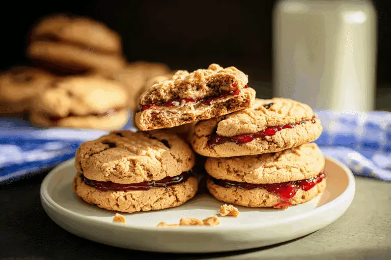 Peanut Butter and Jelly Cookies