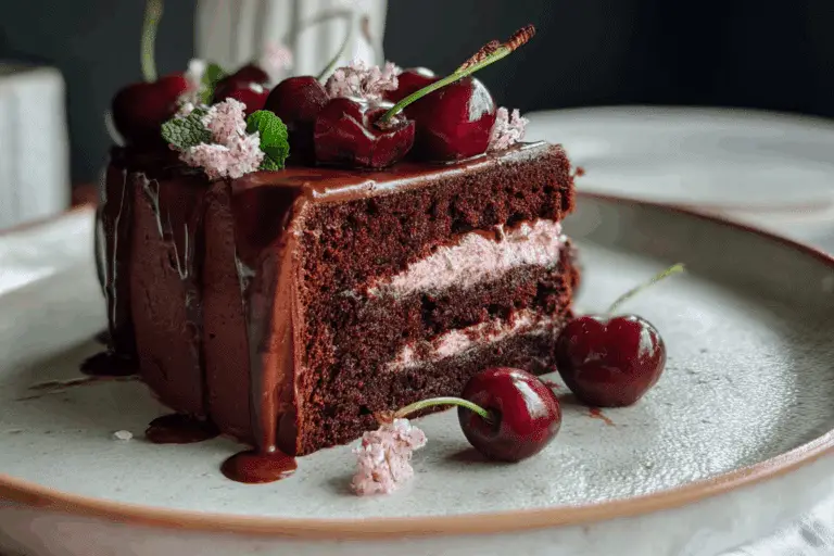 Easy Chocolate Cherry Cake Recipe