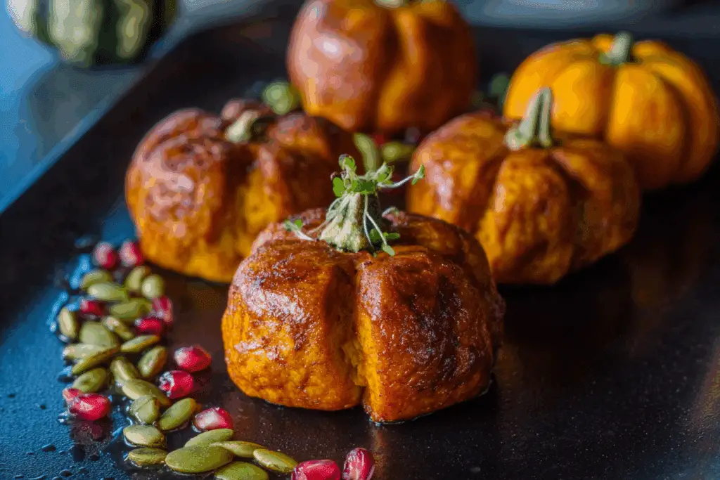 Pumpkin Bread Rolls