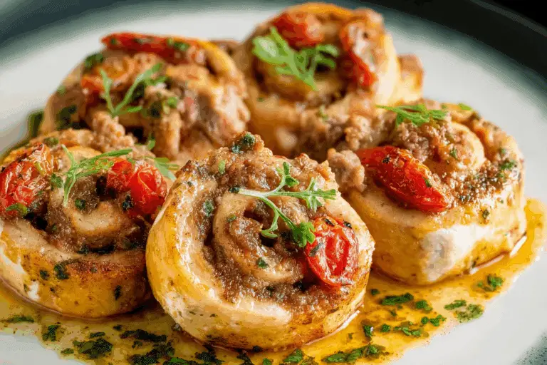 Sausage Cream Cheese Pinwheels