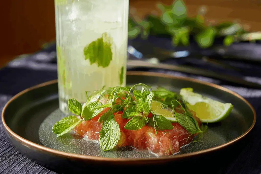 Yuzu Mojitos