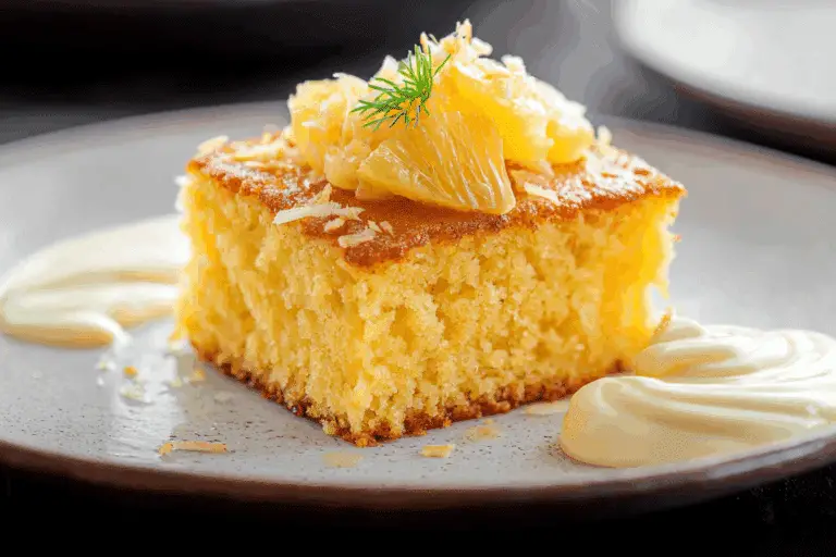 Quick Pineapple Cake