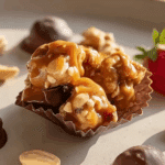 Salted Peanut Caramel Clusters