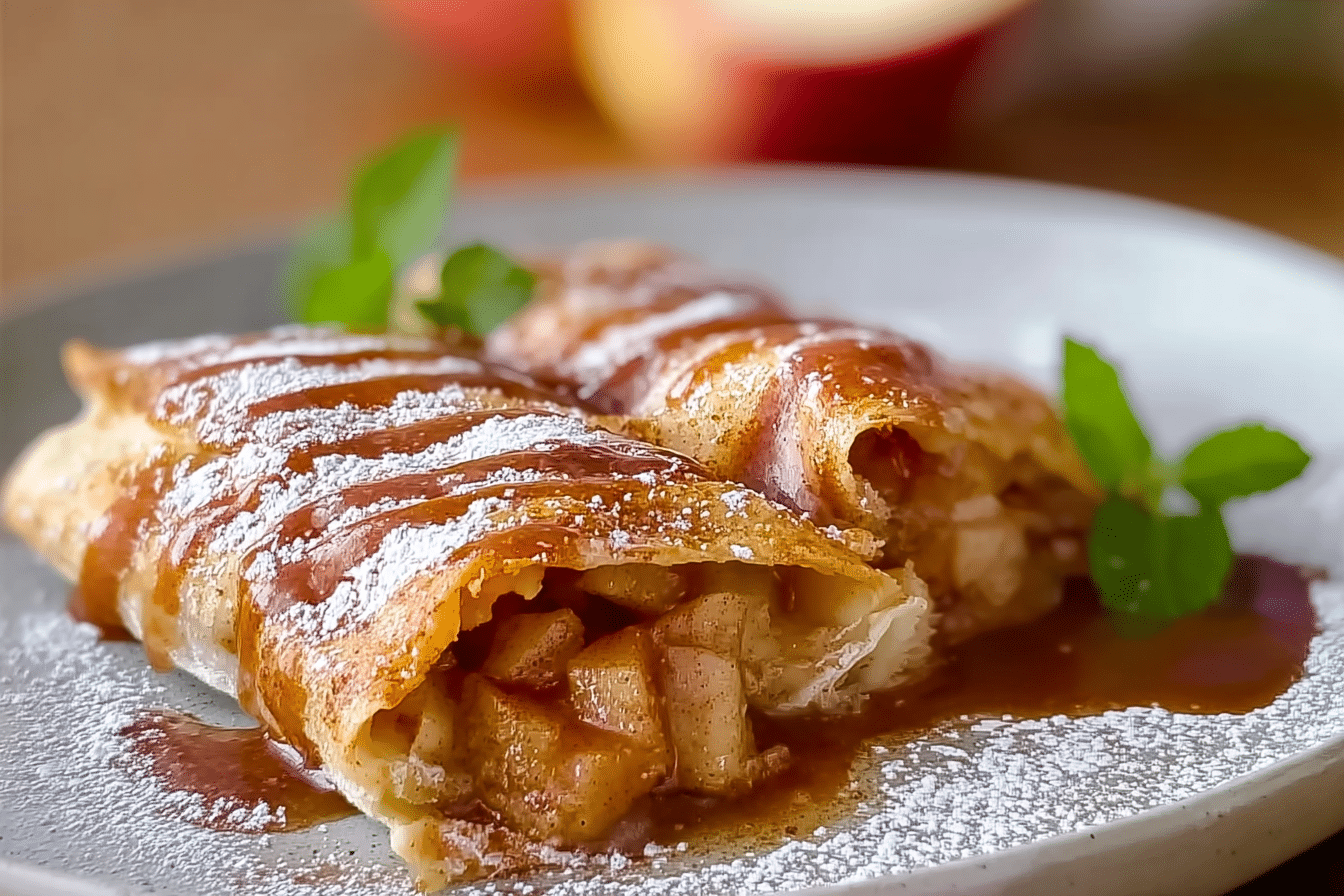 Apple Pie Enchiladas