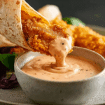 Chicken Wraps with Homemade Raising Cane’s Copycat Sauce