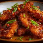 HOT HONEY GARLIC TENDERS Crispy