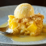 Pineapple Cream Cheese Cobbler